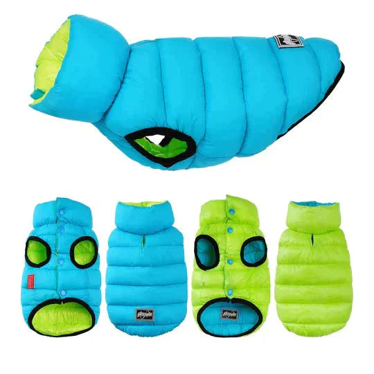 Colete Pet Alby™ Dupla-Face | Roupa Para Cachorro